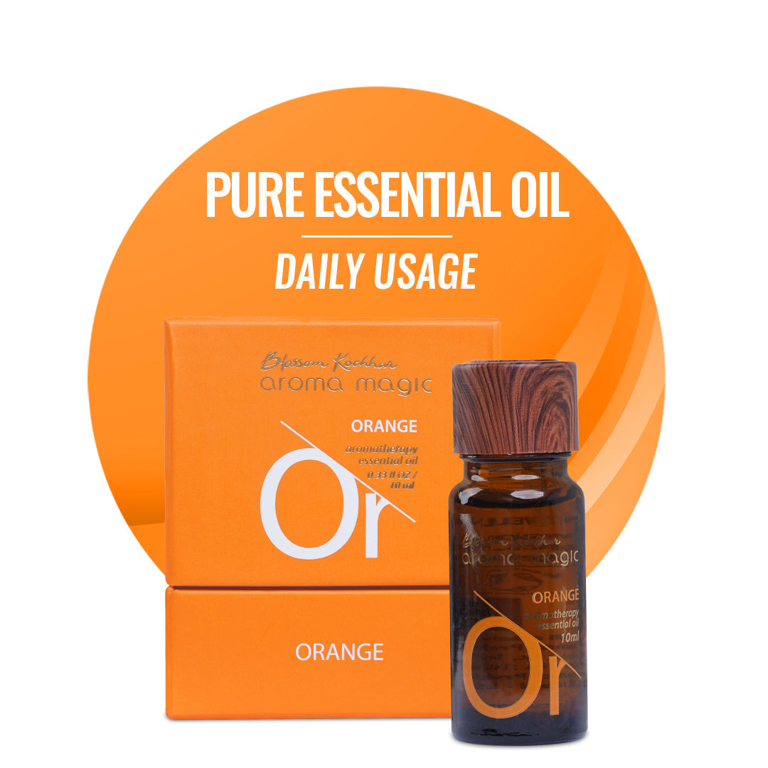 Aroma Magic Orange Essential Oil - Refreshes Mood & Improves Digestion, 10ml - Image 2 - Buy from Indicrest