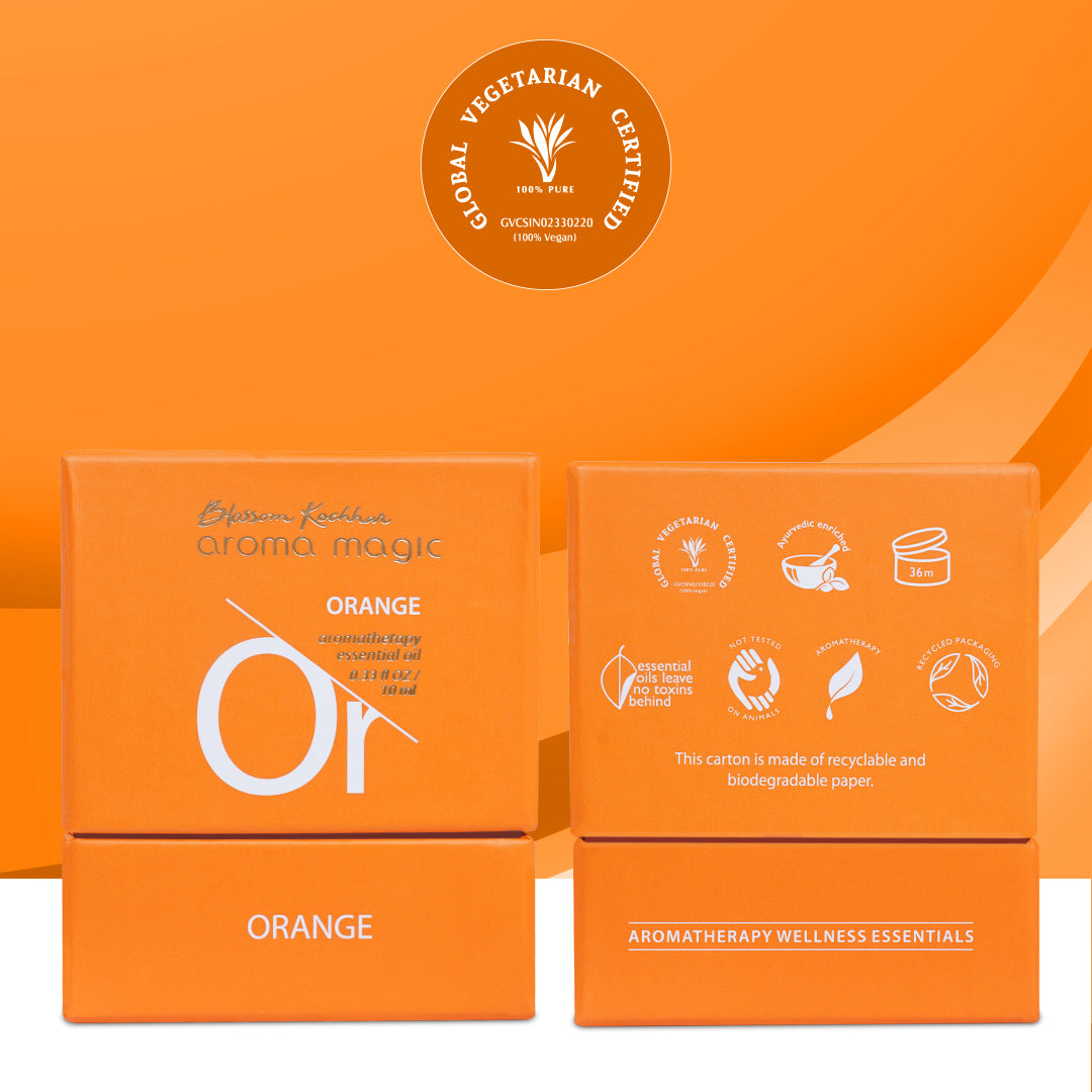 Aroma Magic Orange Essential Oil - Refreshes Mood & Improves Digestion, 10ml - Image 7 - Buy from Indicrest