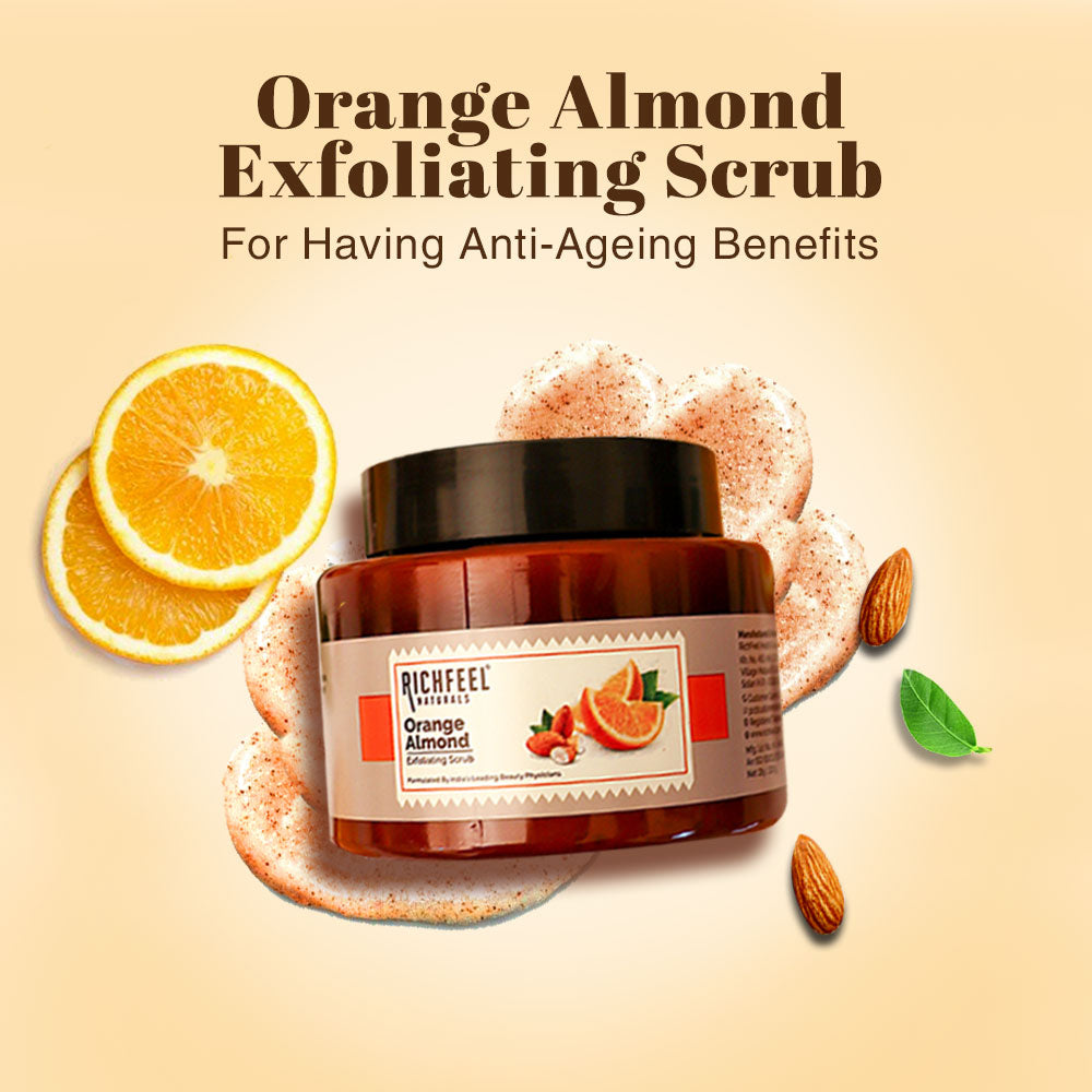 Richfeell Orange Almond Exfoliating Scrub 100 g - Image 2 - Buy from Indicrest