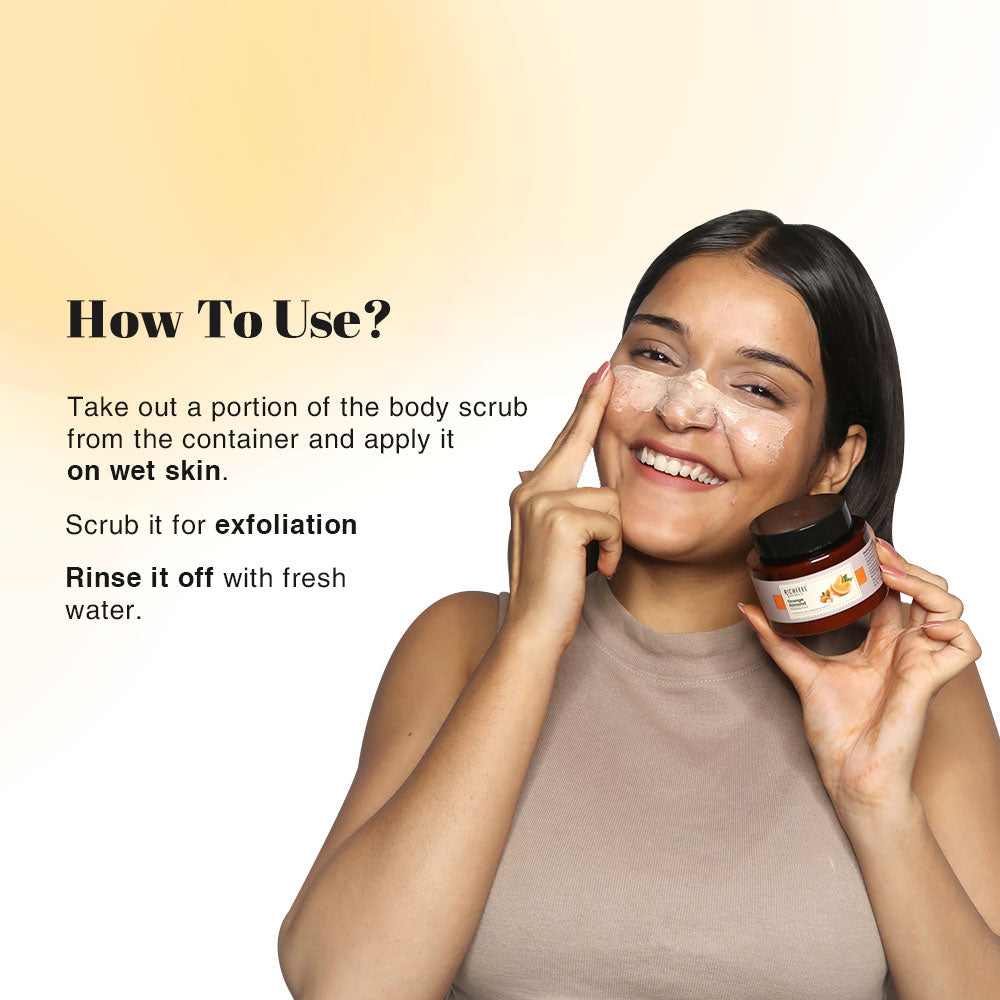 Richfeell Orange Almond Exfoliating Scrub 100 g Pack of 2 - Image 2 - Buy from Indicrest