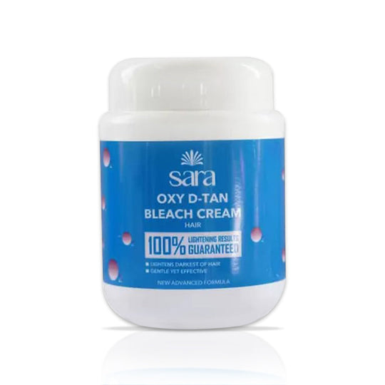 Sara Oxy Dtan Bleach Cream, Skin Whitening And Hair Lightning Formula, Suitable For All Skin Types, 800g - Buy from Indicrest