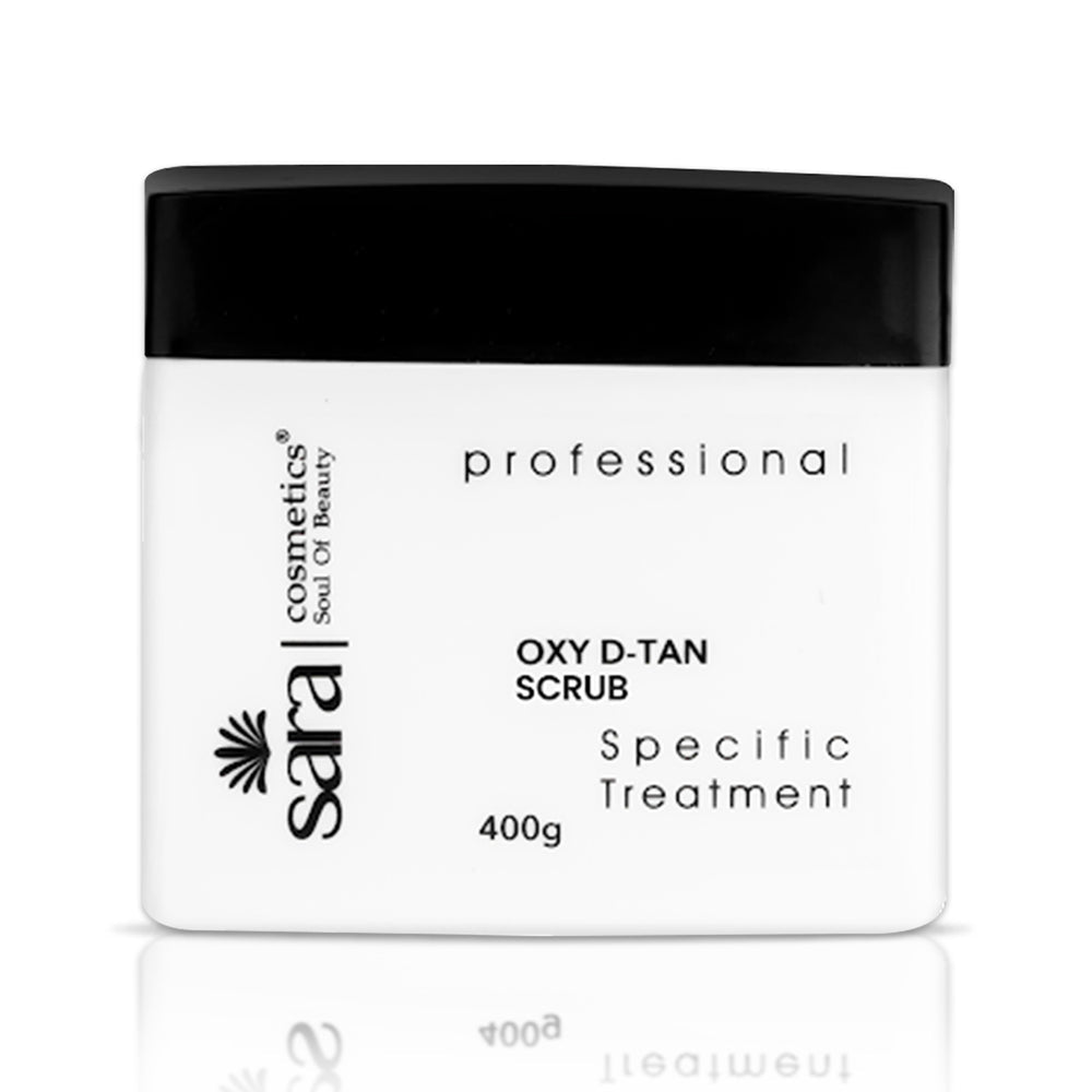 Sara Oxy D-TAN Scrub for Instant Tan Removal, De-Tan Pack for TAN Removal for Men and Women, Pack of 2, 400g - Image 2 - Buy from Indicrest