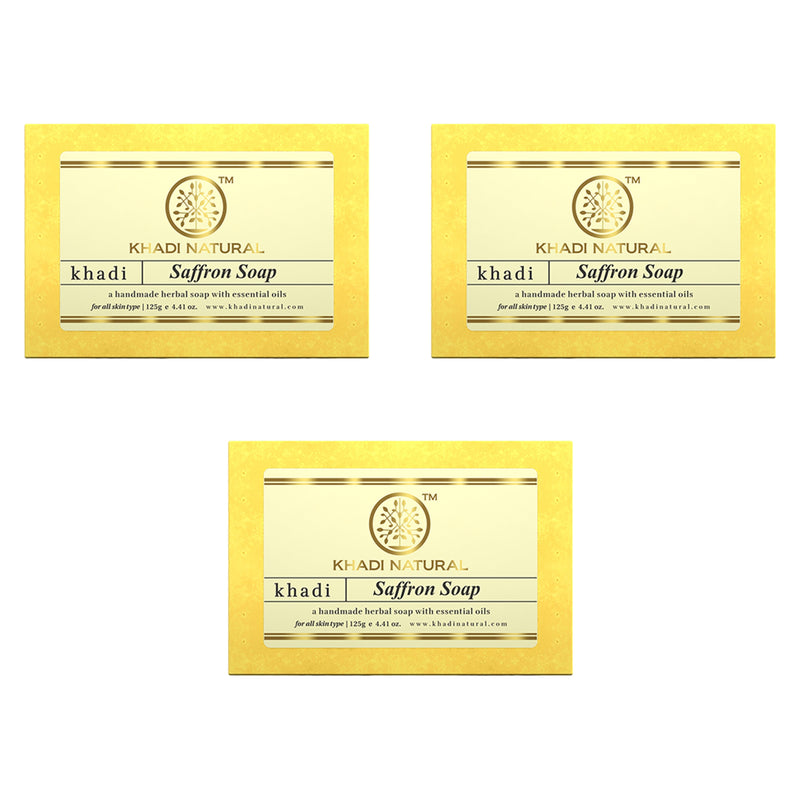 Khadi Natural Saffron Combo Pack Of 3 – 125gm Each - Buy from Indicrest