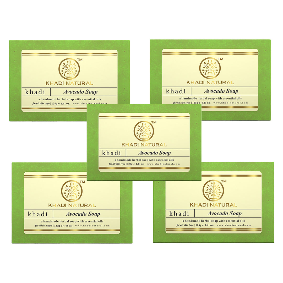 Khadi Natural Herbal Avocado Soap - 125gm - Image 10 - Buy from Indicrest