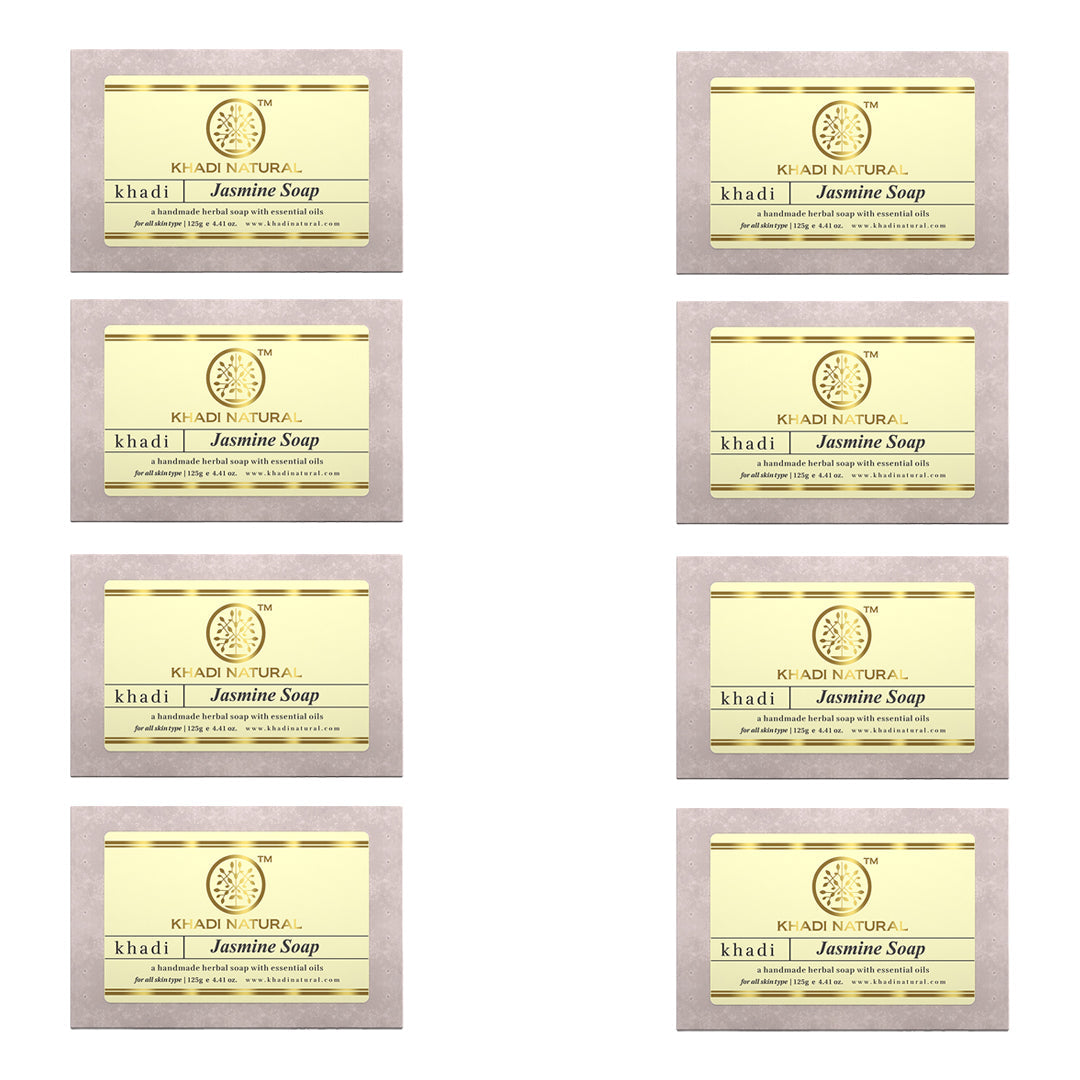Khadi Natural Herbal Jasmine Soap - 125gm - Image 11 - Buy from Indicrest