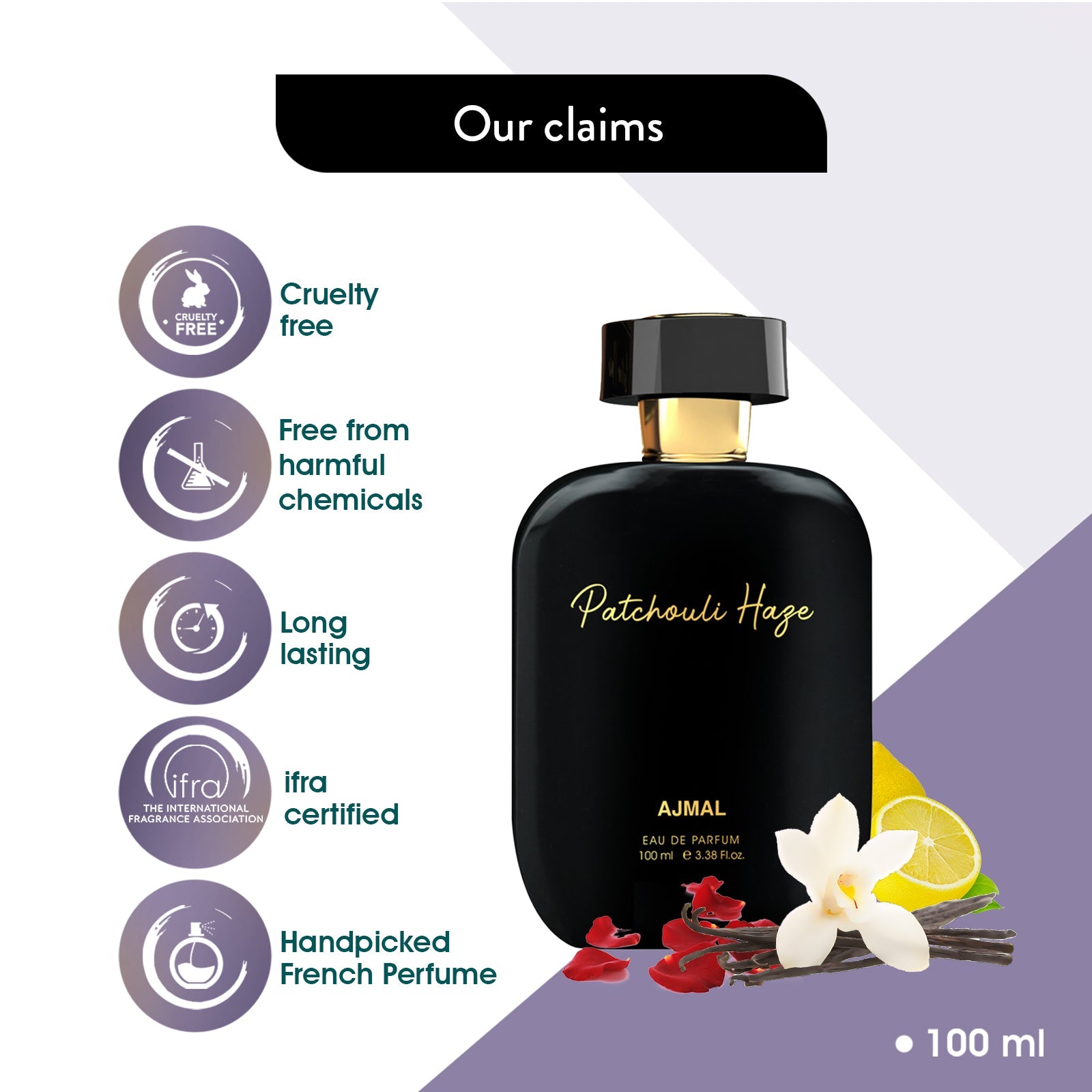 PATCHOULI-HAZE Perfume 100ML for Men & Women - Image 4 - Buy from Indicrest