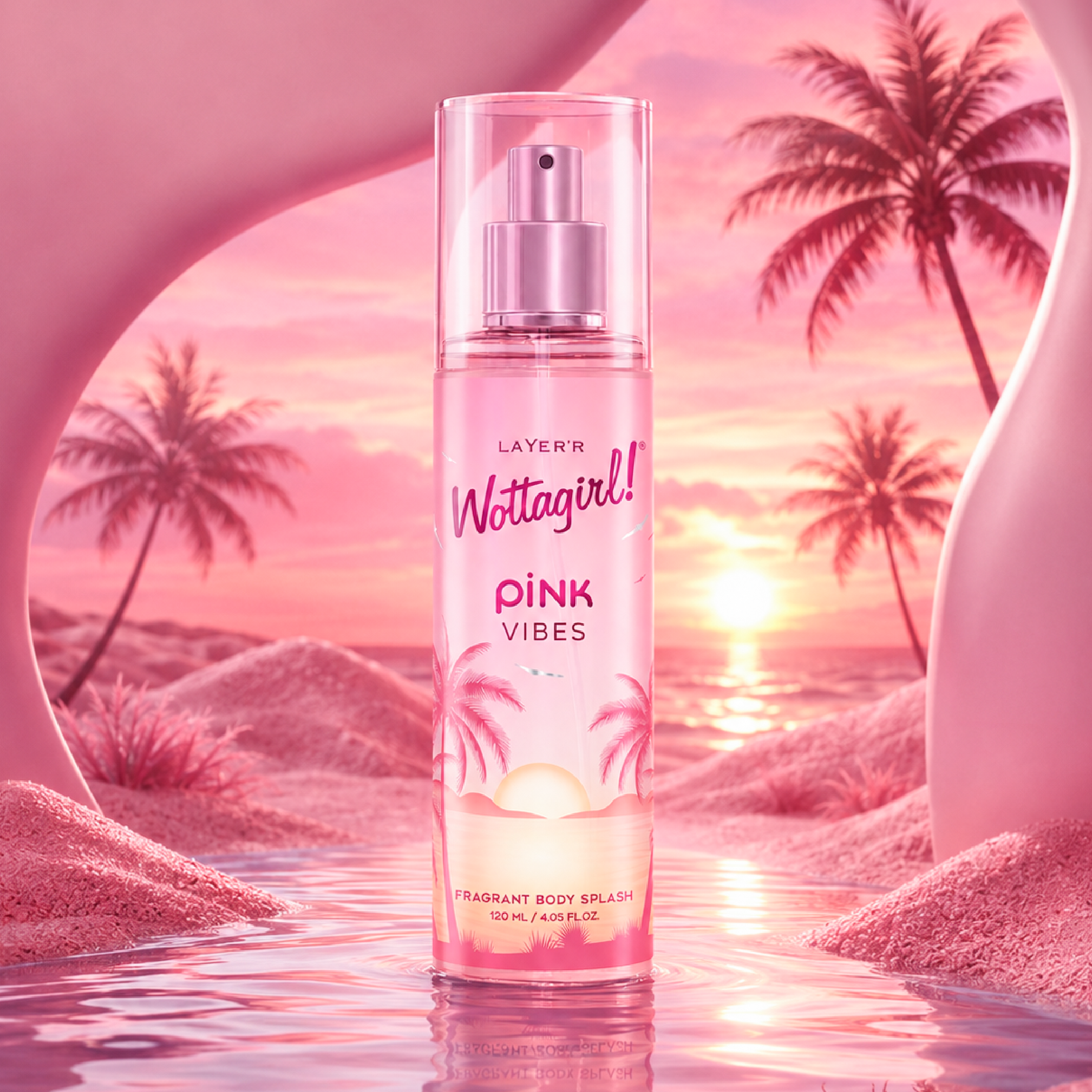 Wottagirl PINK VIBES - 120ml - Buy from Indicrest
