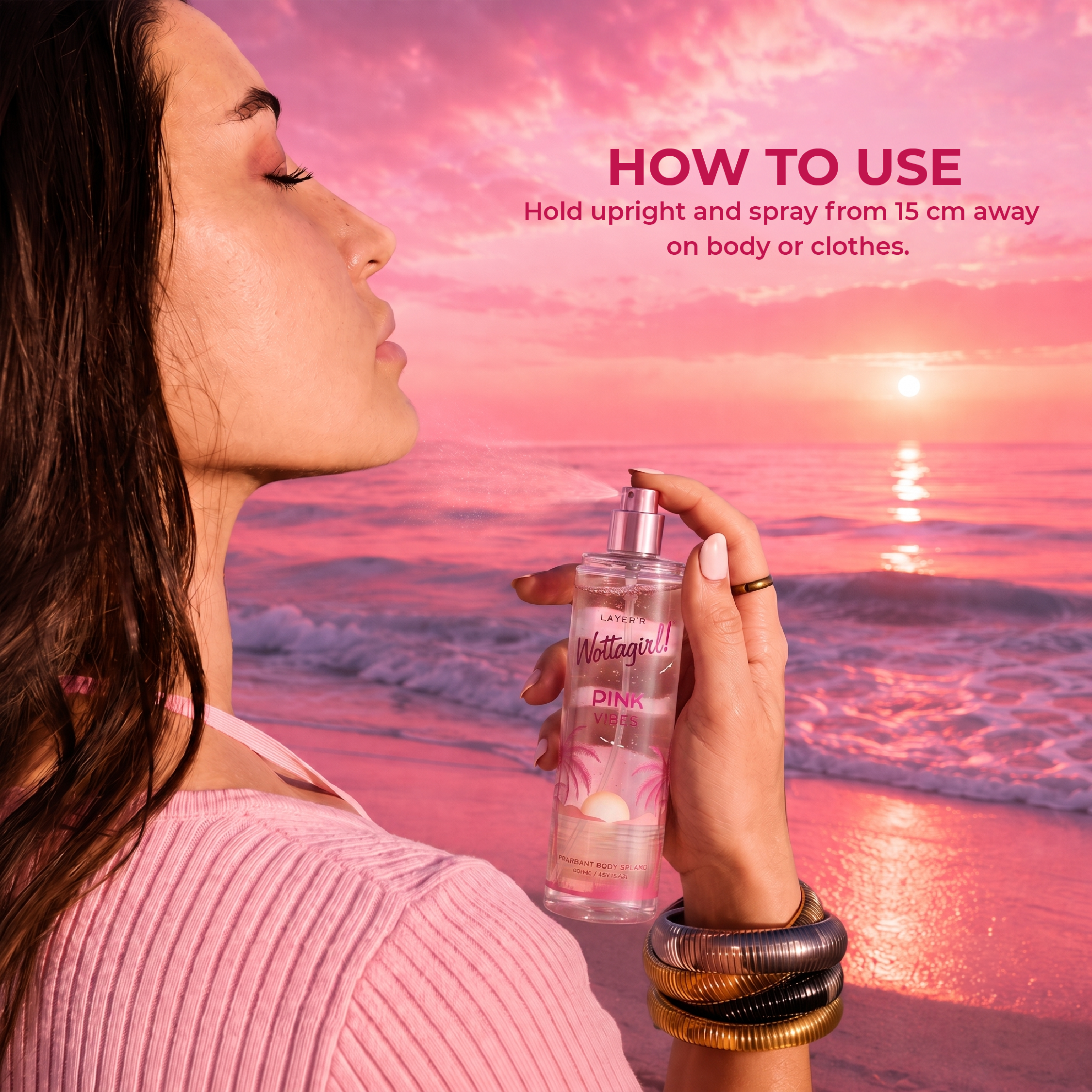 Wottagirl PINK VIBES - 120ml - Image 5 - Buy from Indicrest