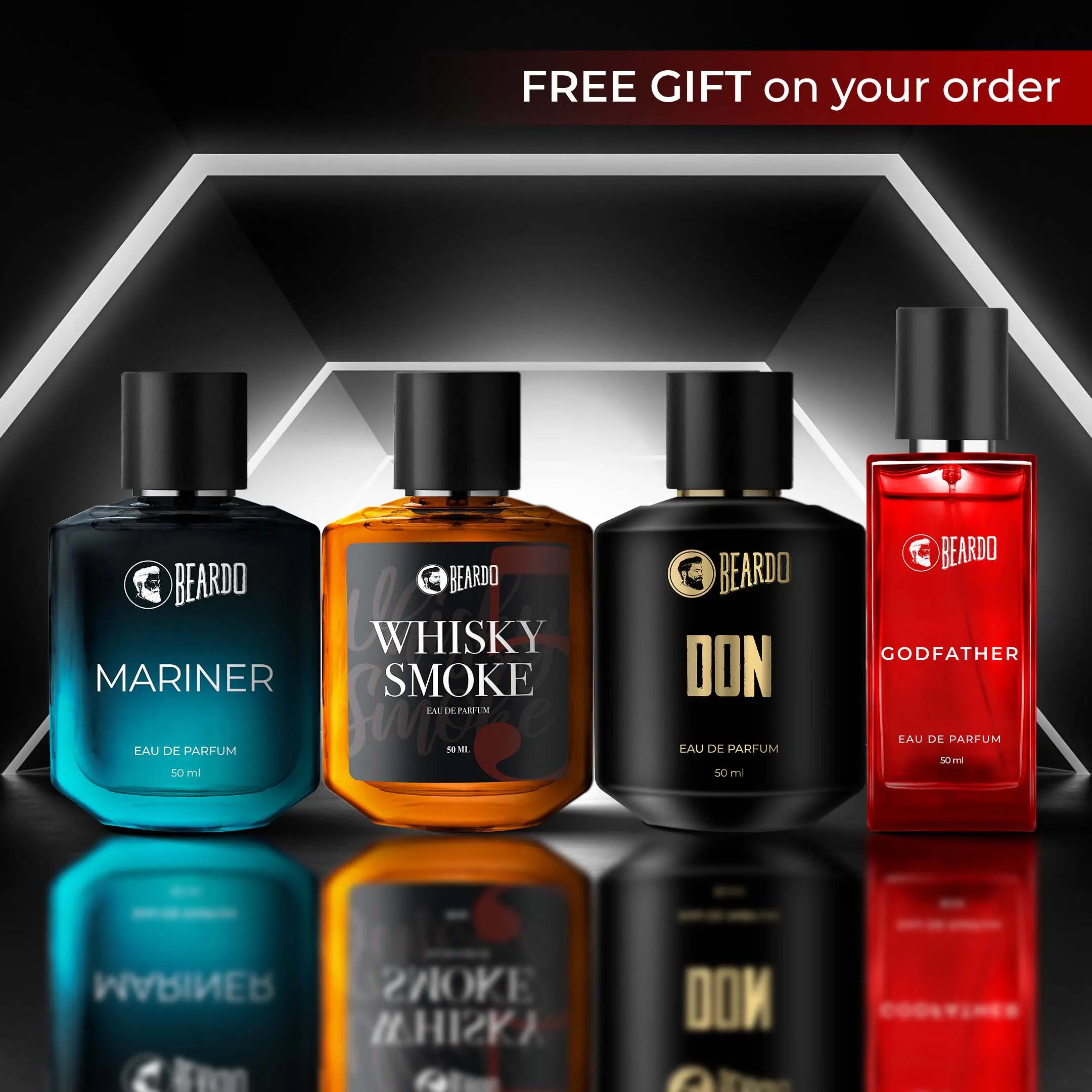 Beardo Best Seller Perfumes Combo 50ml x 4 - Buy from Indicrest