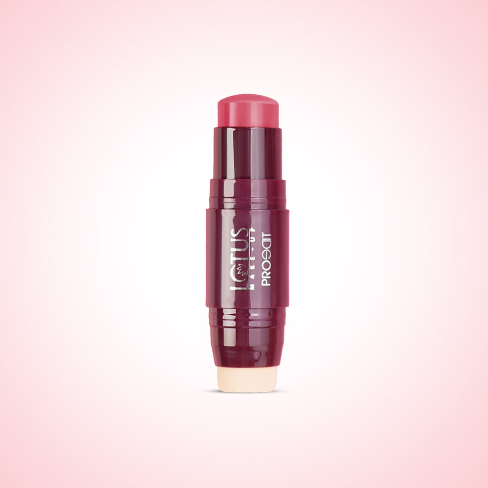 Lotus Herbals Proedit Cheekalicious Creme Blush, Plush