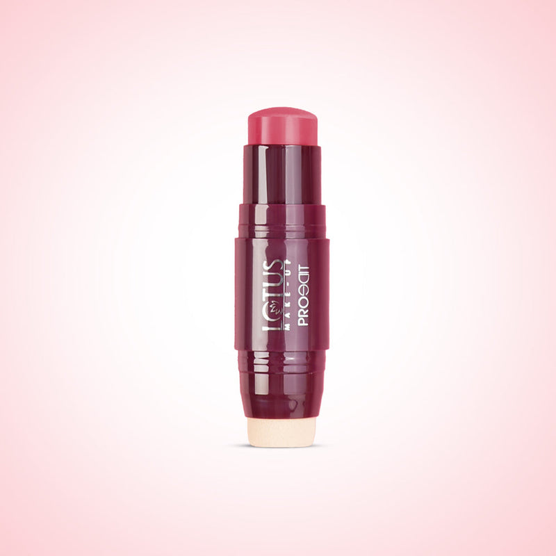 Lotus Herbals Proedit Cheekalicious Creme Blush, Plush
