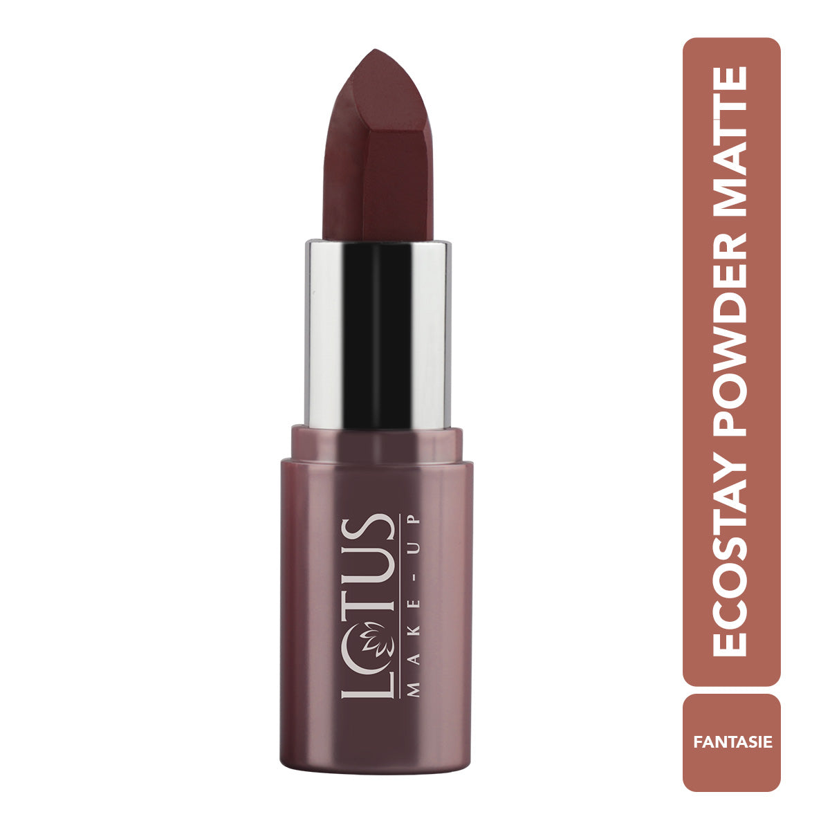 Lotus Herbals Ecostay Powder Matte Lipcolor, Fantasie, 4.2g
