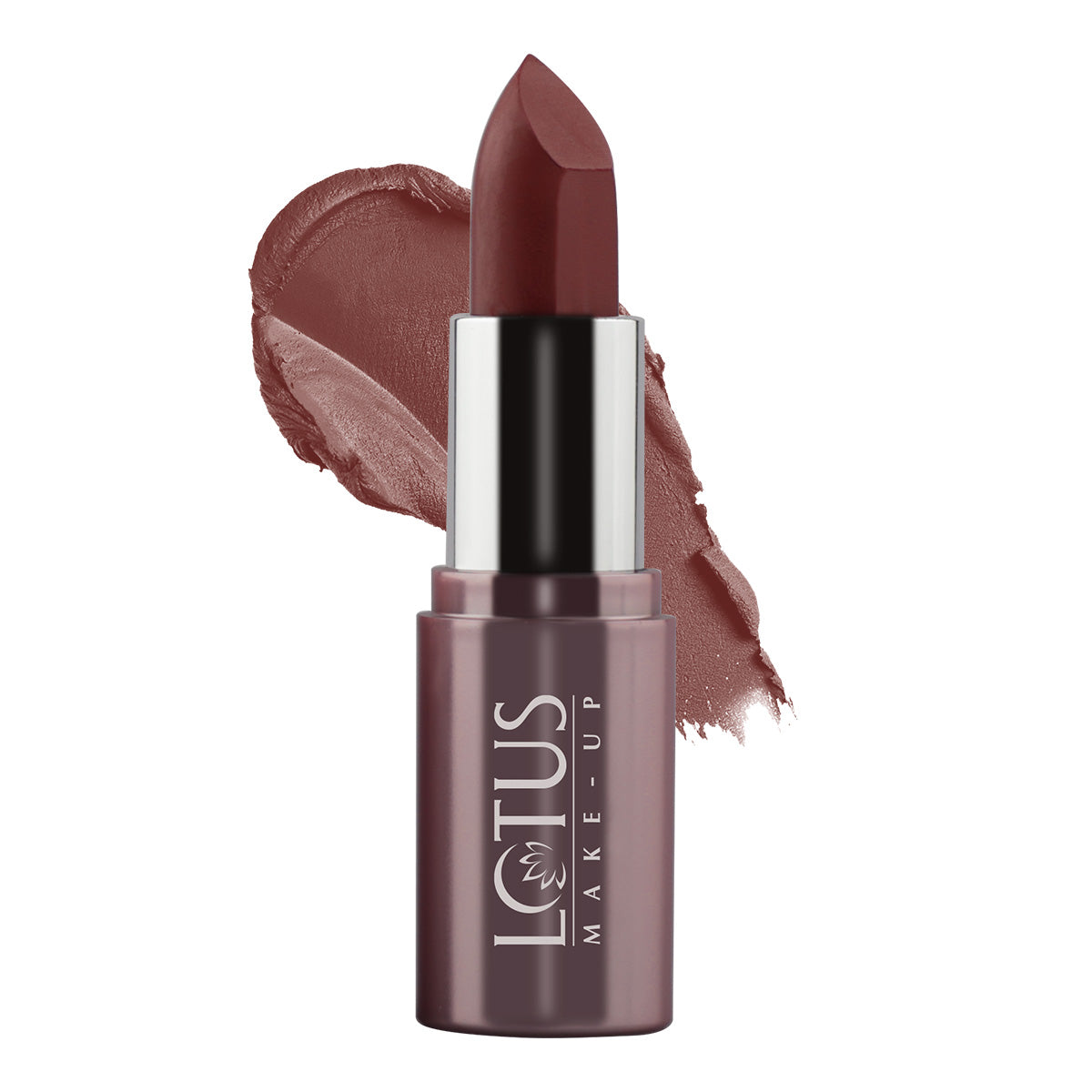 Lotus Herbals Ecostay Powder Matte Lipcolor, Bow Wow Red, 4.2g