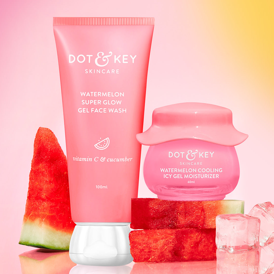 Dot & Key Cleanse + Moisturize Watermelon Duo, (100ml+60ml)