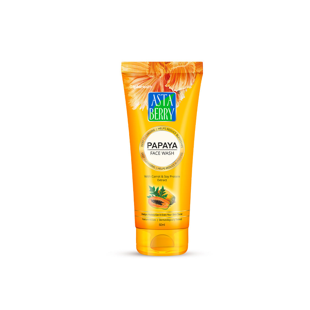 Astaberry Papaya Face Wash - Buy from Indicrest