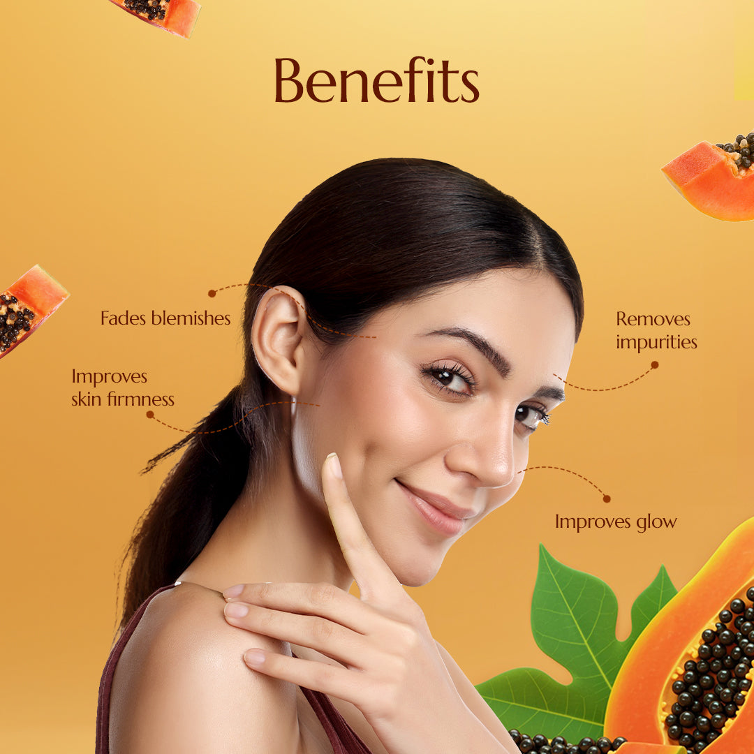 Astaberry Papaya Facial Kit | 6 Steps - Image 5 - Buy from Indicrest