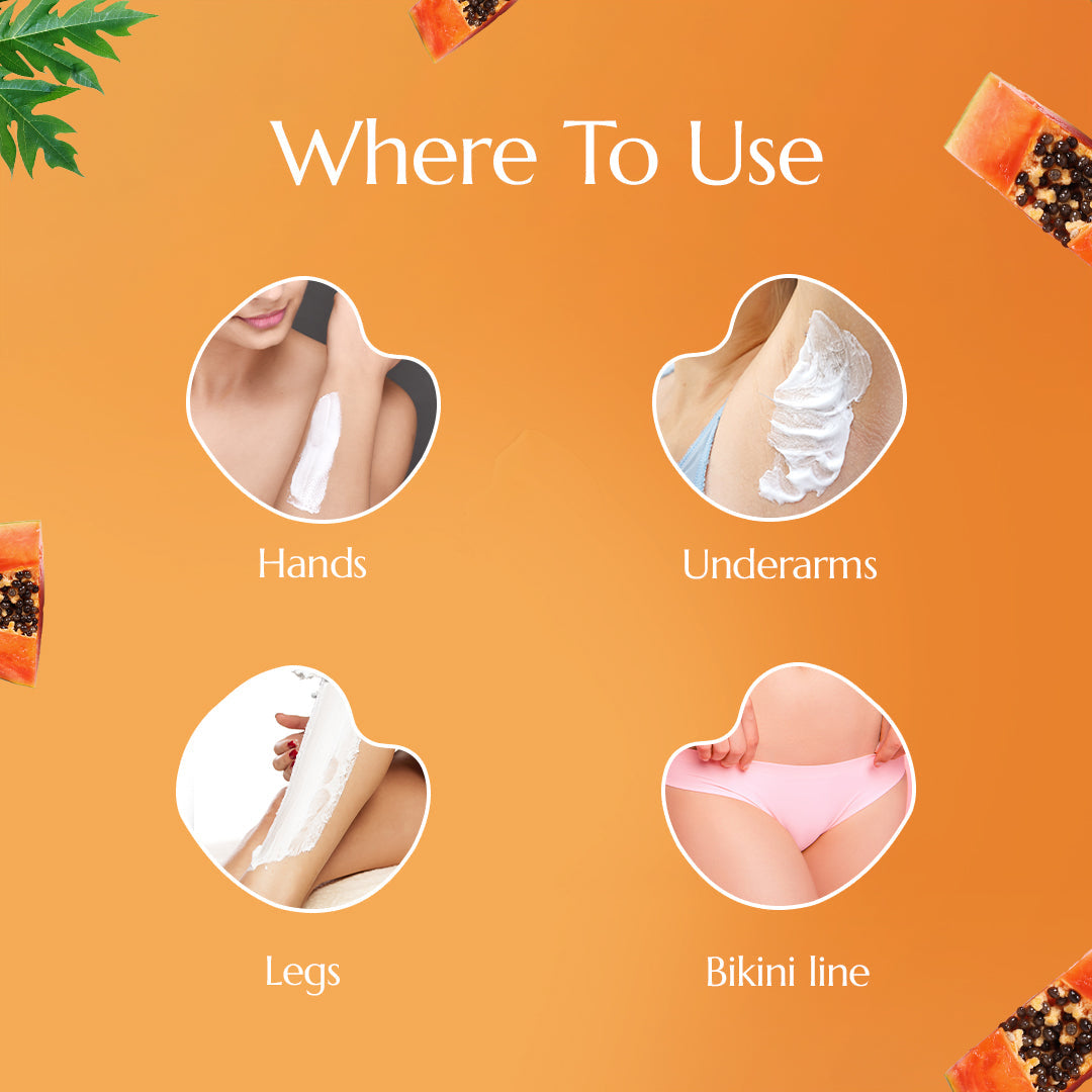 Astaberry Papaya Hair Remover Creme - Image 7 - Buy from Indicrest