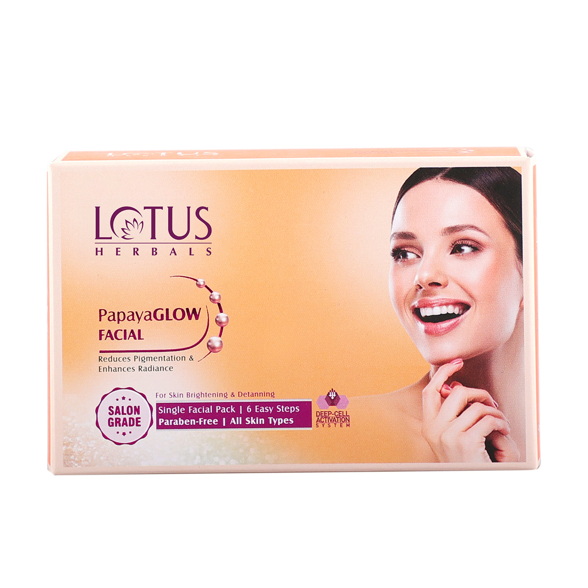Lotus Herbals PapayaGlow Facial kit, 268g