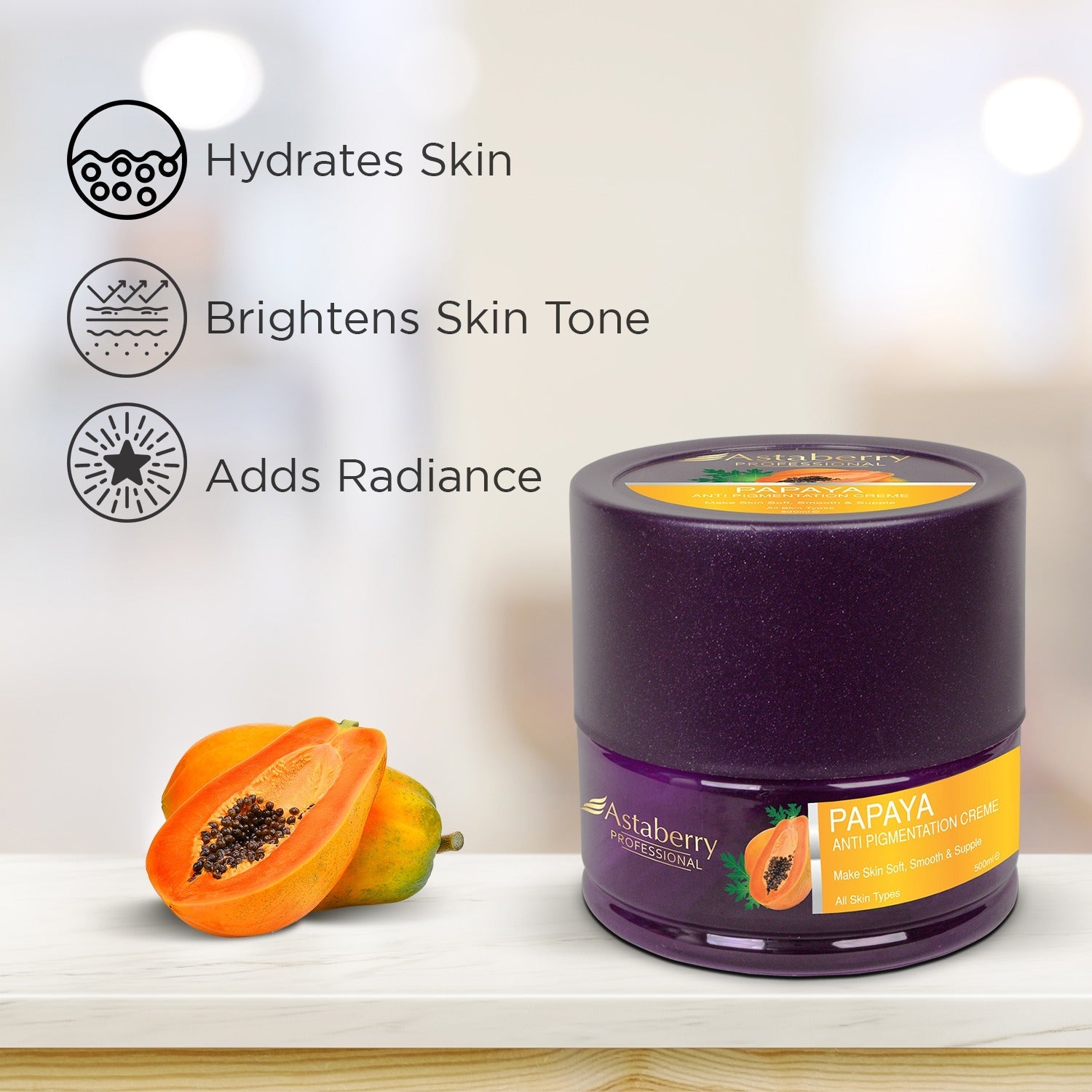 Astaberry Professional Papaya De-Pigmentation Creme - Image 4 - Buy from Indicrest
