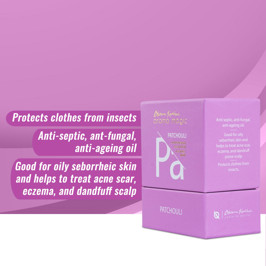 Aroma Magic Patchouli Essential Oil - Balance Oily Skin & Controls Dandruff, 10ml - Image 3 - Buy from Indicrest