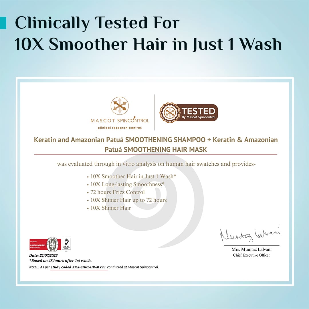 Pilgrim Patua & Keratin Smoothening Hair Mask, 200g - Image 7 - Buy from Indicrest