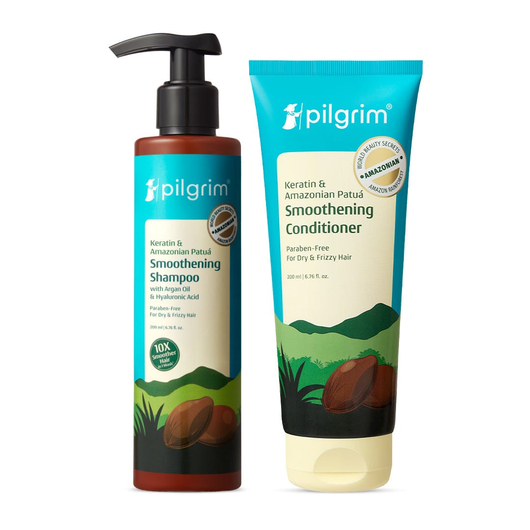 Pilgrim Keratin & Amazonian Patua Smoothening Shampoo, 200ml - Image 4 - Buy from Indicrest