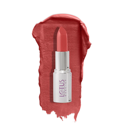Lotus Herbals Ecostay Butter Matte Lip Color, Red Rave, 4.2g