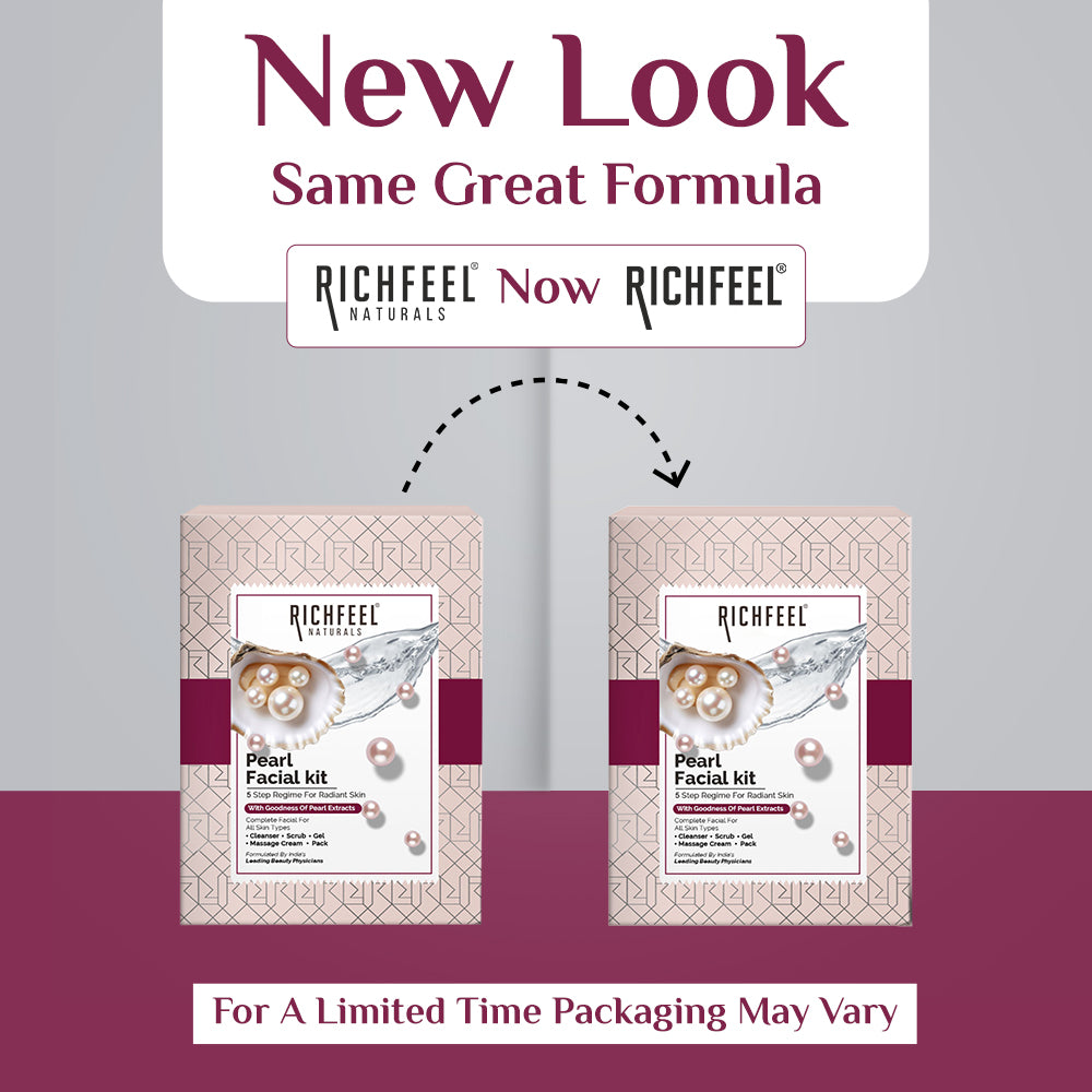 Richfeell Pearl Facial Kit 250 g - Image 2 - Buy from Indicrest