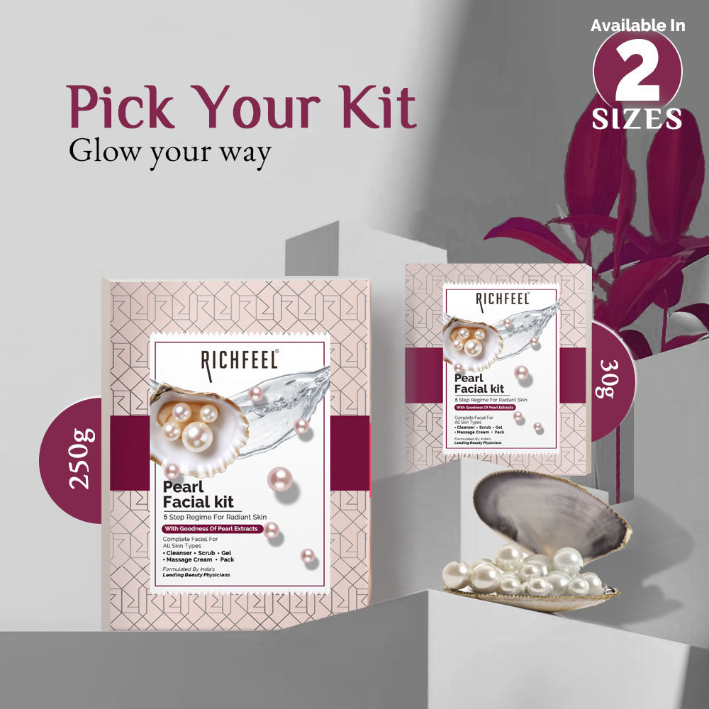 Richfeell Pearl Facial Kit 250 g - Image 6 - Buy from Indicrest