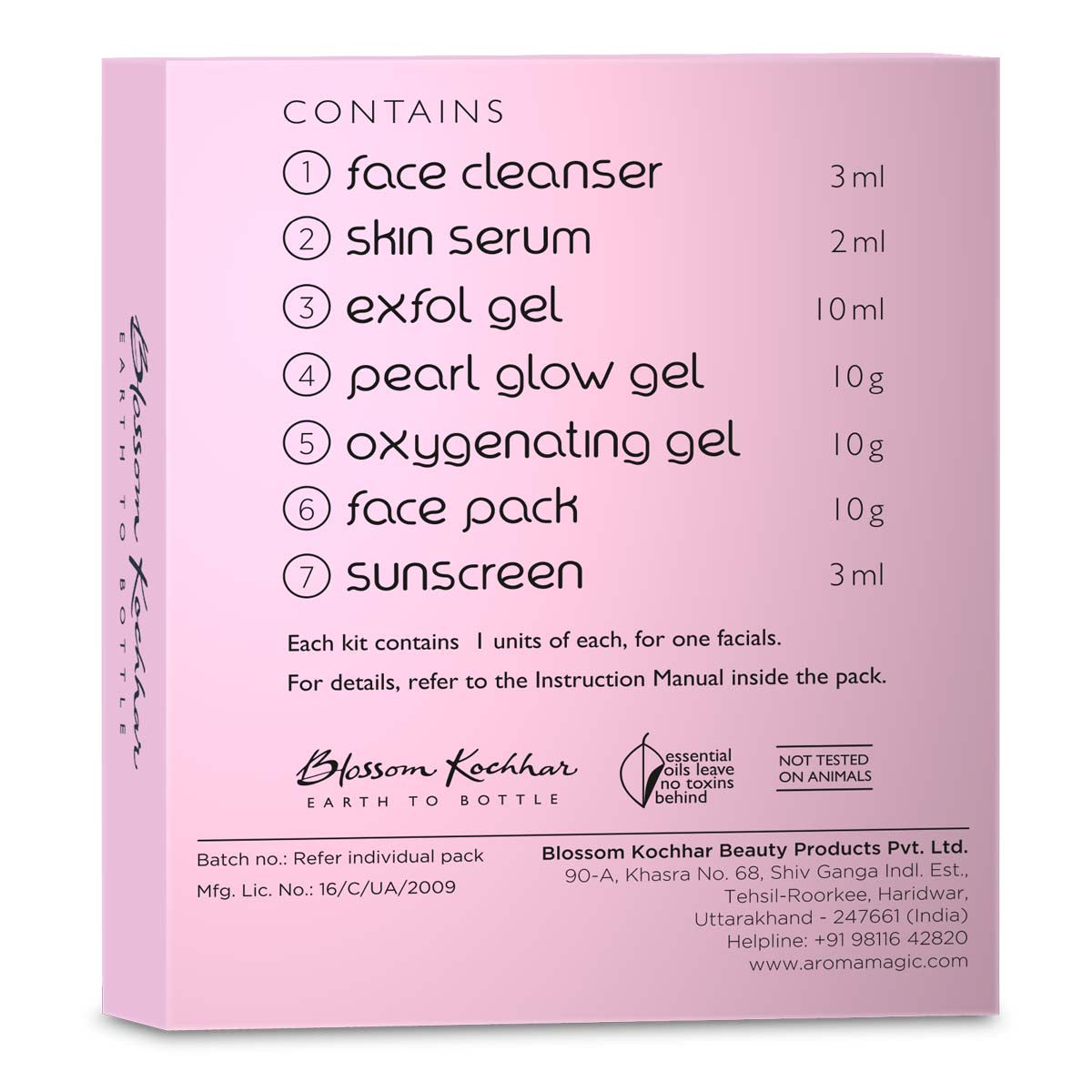 Aroma Magic Pearl Facial Kit - Single Use - Image 6 - Buy from Indicrest