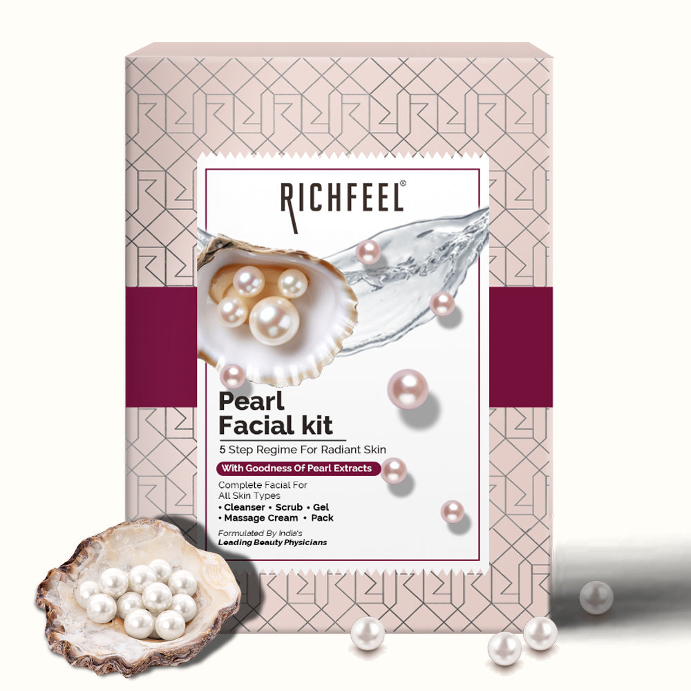 Richfeell Pearl Facial Kit 250 g - Buy from Indicrest