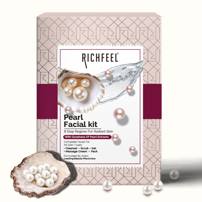 Richfeell Pearl Facial Kit 250 g - Buy from Indicrest