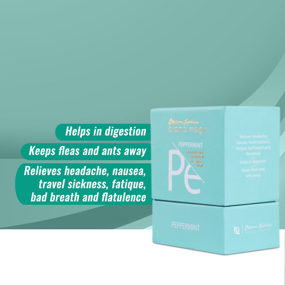 Aroma Magic Peppermint Essential Oil - Relieve Headaches & Indigestion, 10ml - Image 6 - Buy from Indicrest