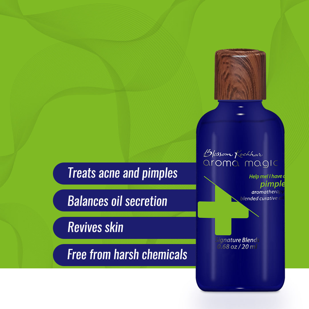 Aroma Magic Pimple Curative Oil- Help Me Range, 20ml - Image 3 - Buy from Indicrest