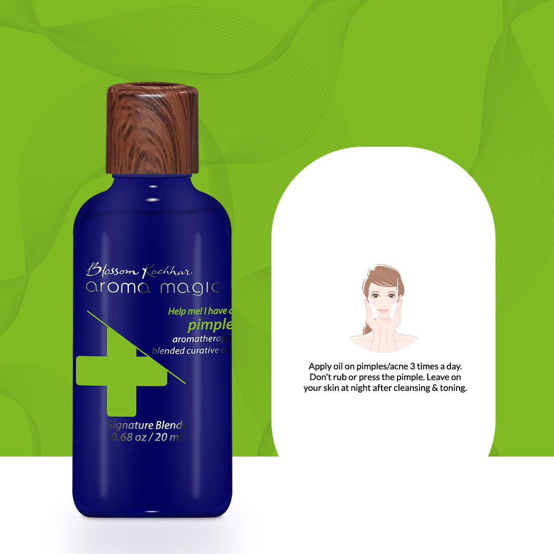 Aroma Magic Pimple Curative Oil- Help Me Range, 20ml - Image 5 - Buy from Indicrest