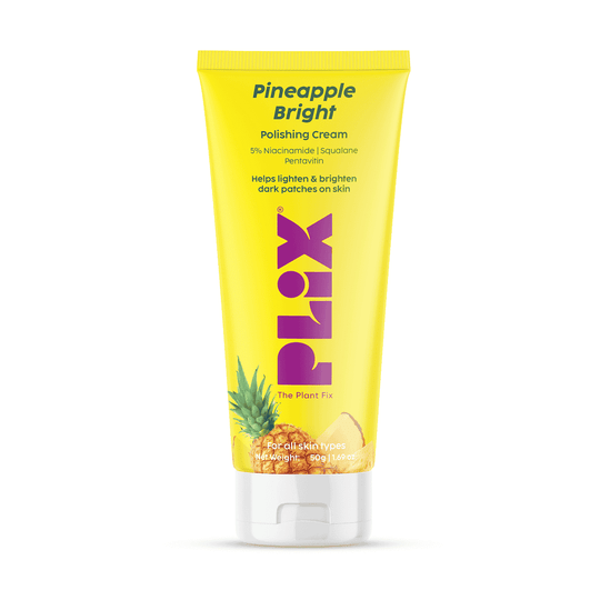 Plix Pineapple Bright Polishing Cream for Dark Underarms & Even-Toned Skin, 50g Buy at Indicrest