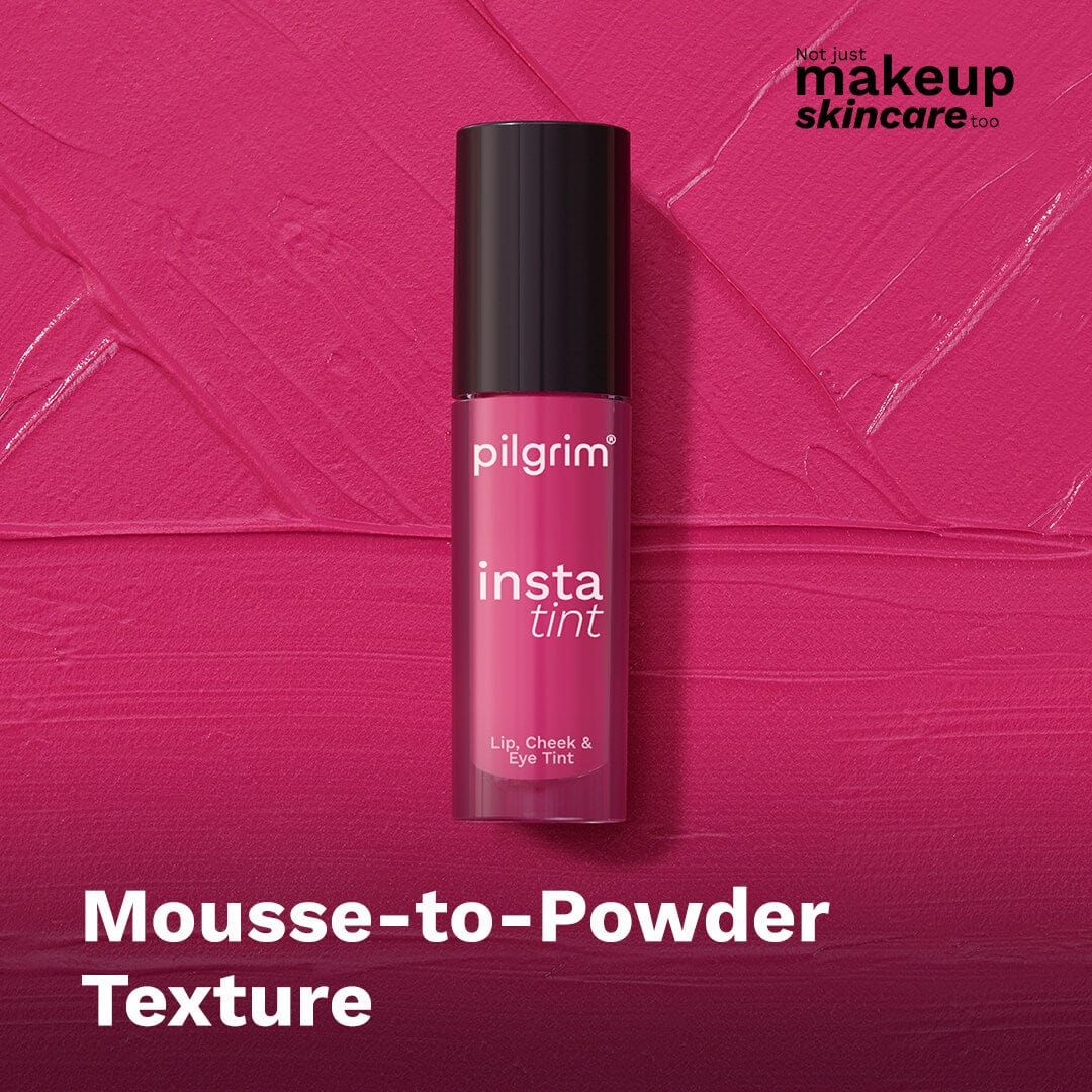 Pilgrim Insta Tint Lip, Cheek & Eye Tint, Pink Filter - 01 - Image 4 - Buy from Indicrest