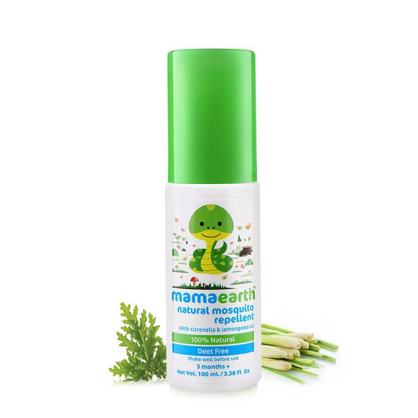 Plant-Based Mosquito Repellent Spray by Mamaearth