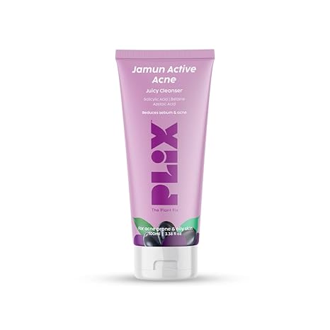 Plix Jamun Active Acne Juicy Cleanser, 100ml - Indicrest Buy at Indicrest