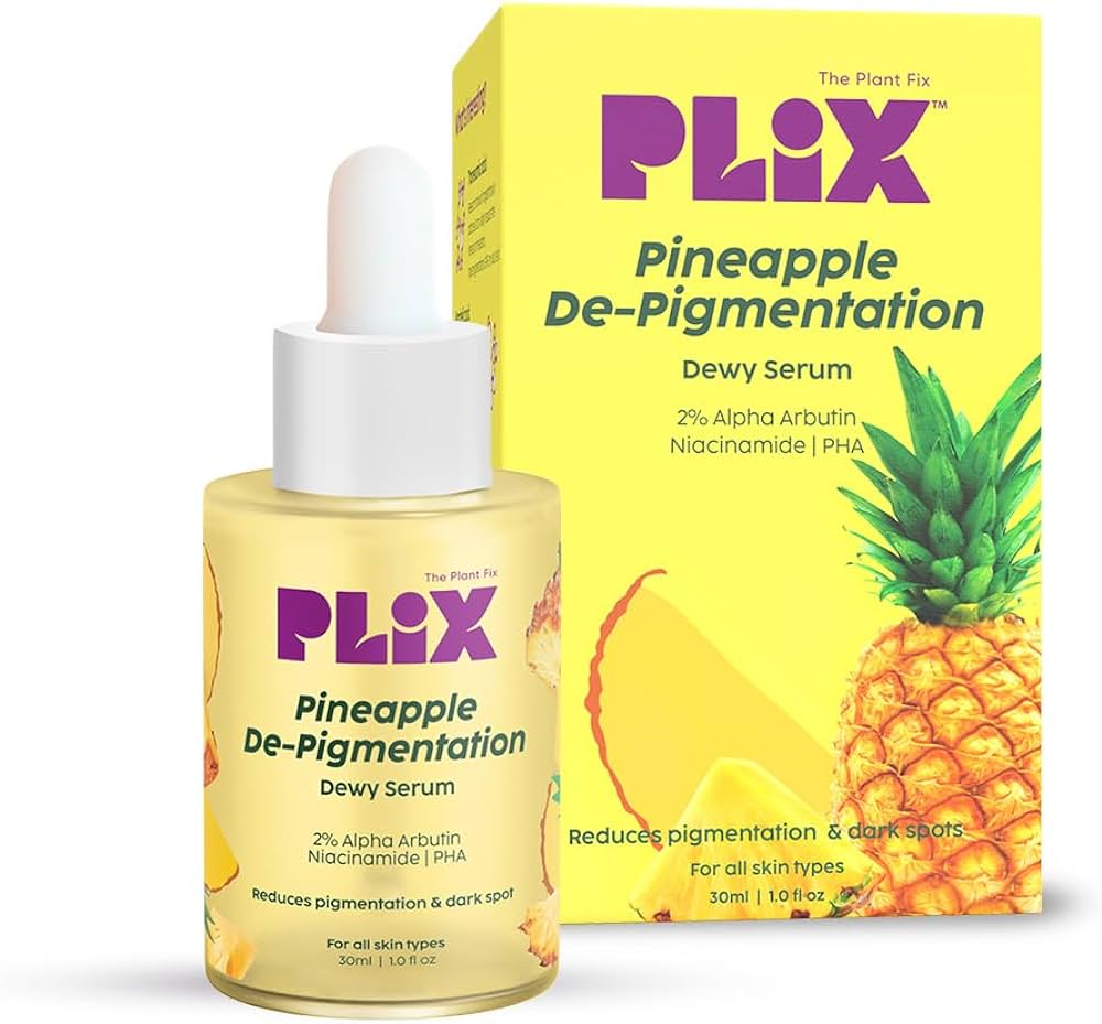 Plix Pineapple De-Pigmentation Dewy Serum, 30ml - Indicrest