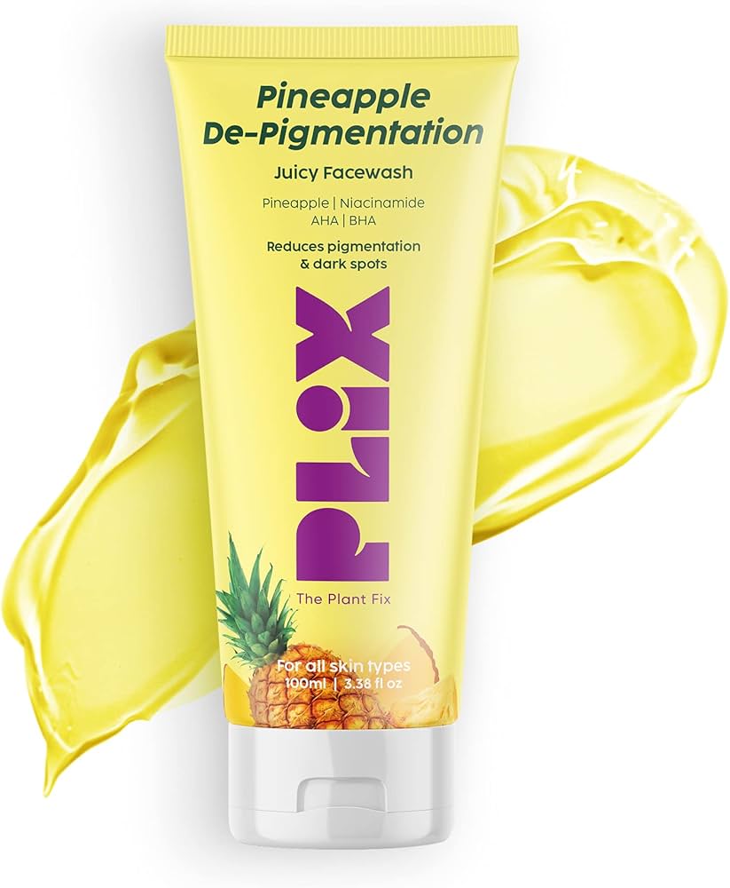 Plix Pineapple De-Pigmentation Juicy Cleanser, 100ml - Indicrest