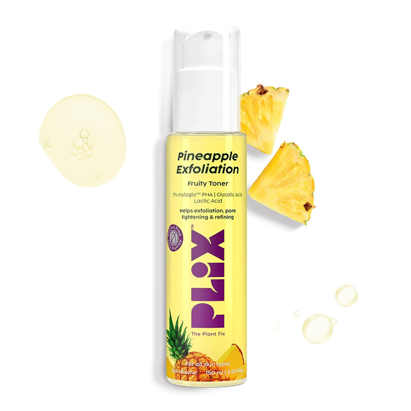 Plix Pineapple Exfoliating Fruity Toner for Smooth, Refined Skin, 150ml Buy at Indicrest
