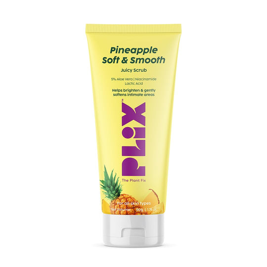 Plix Pineapple Soft & Smooth Juicy Scrub| For Bright Intimate Area, 50g Buy at Indicrest