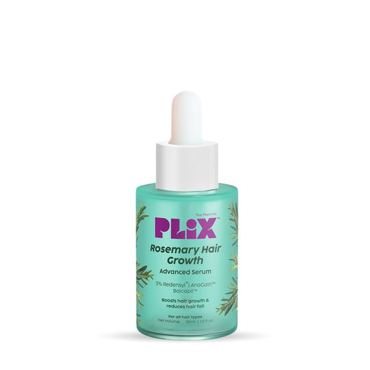 Plix Rosemary Advanced Hair Growth Serum | Reduces Hair Fall & Promotes Hair Growth, 30ml Buy at Indicrest