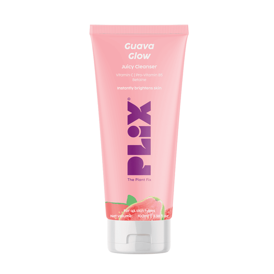 Plix Guava Glow Vitamin C Brightening Face Cleanser – 100ml Buy at Indicrest