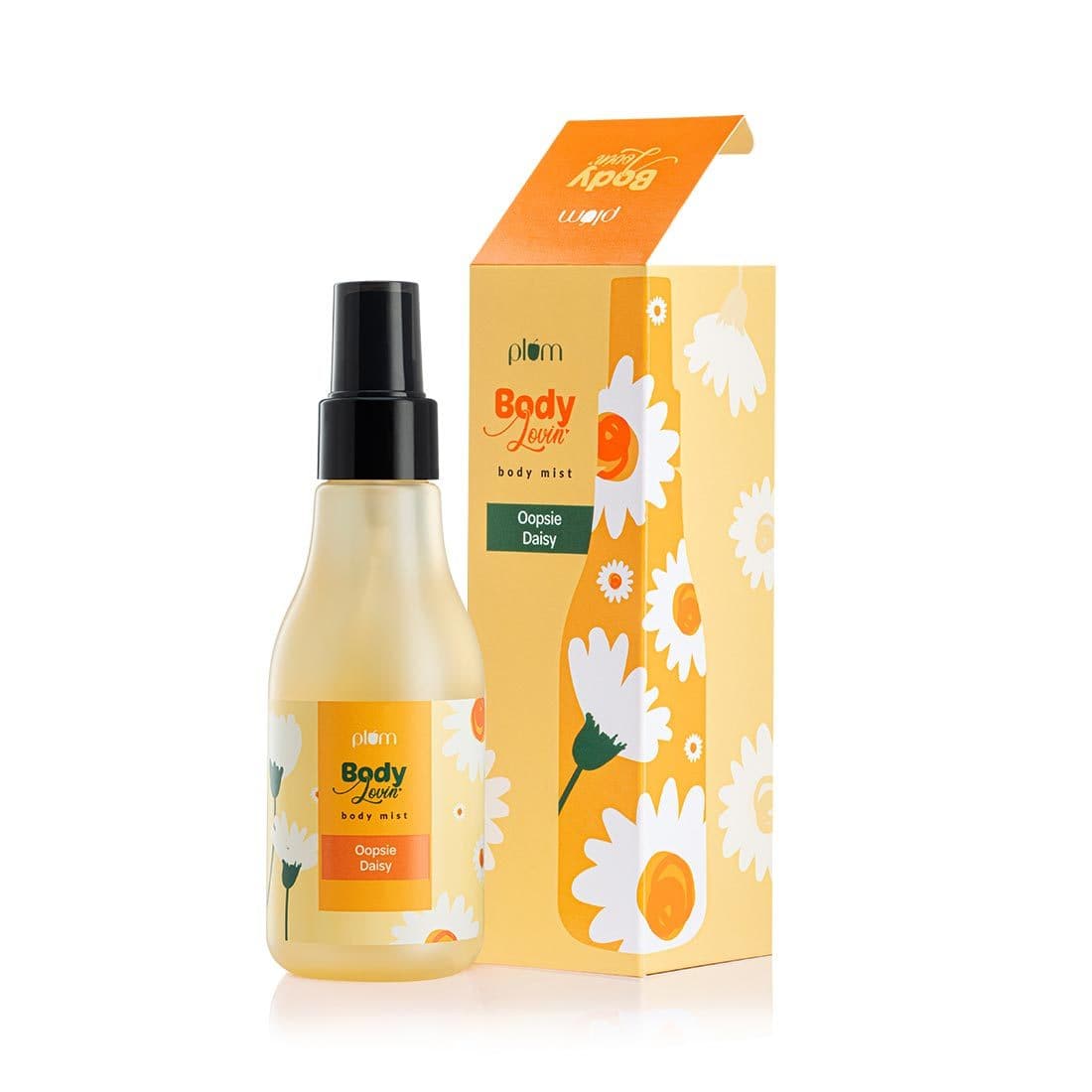 Plum Oopsie Daisy Body Mist by Plum BodyLovin' | Long Lasting | Travel-Friendly | Citrusy-Floral Fragrance | Perfume Body Spray, 150ml