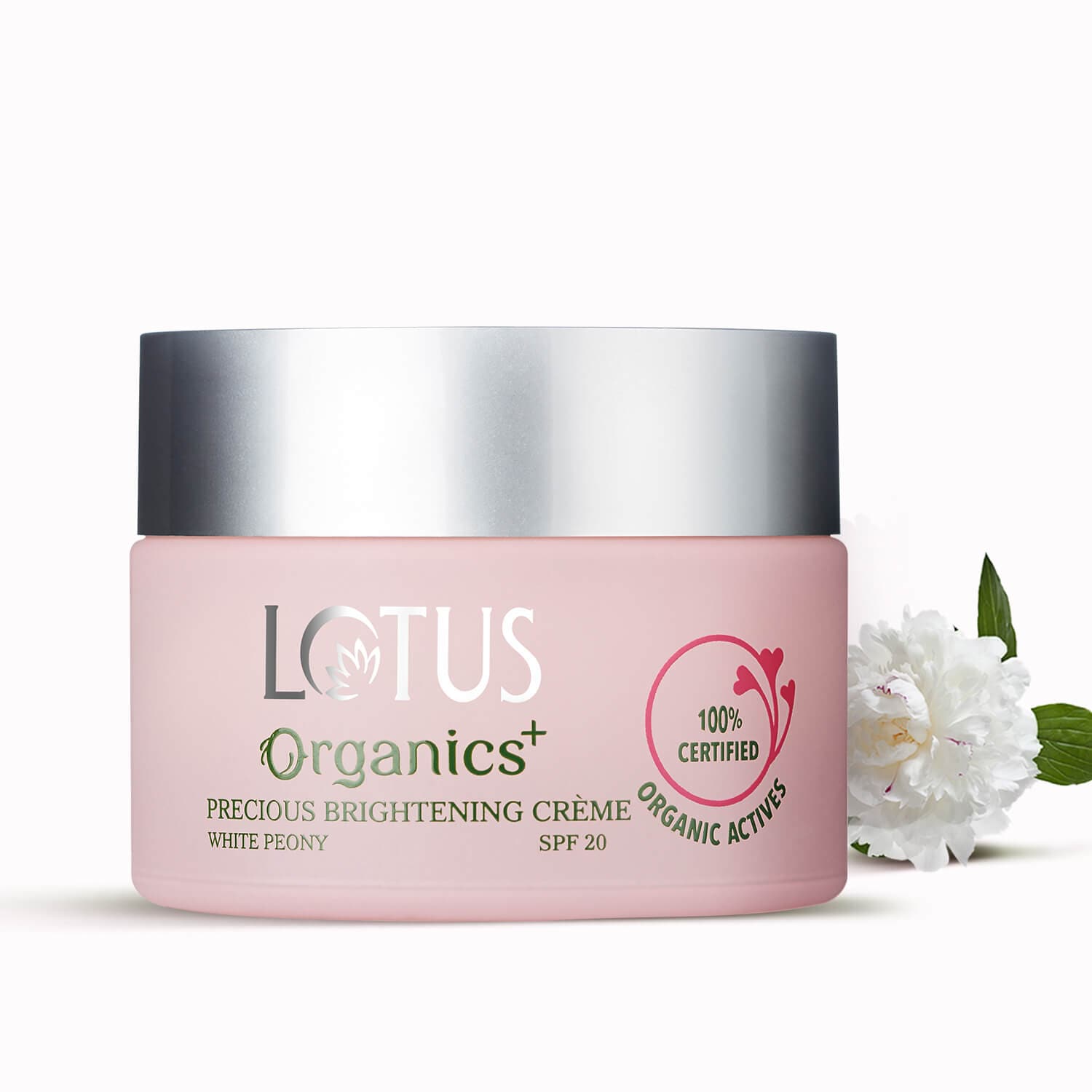 Lotus Herbals Organics+ Morning Radiance Ritual, Sheer Brightneing Sunscreen 100g Precious Brightening Creme 50g