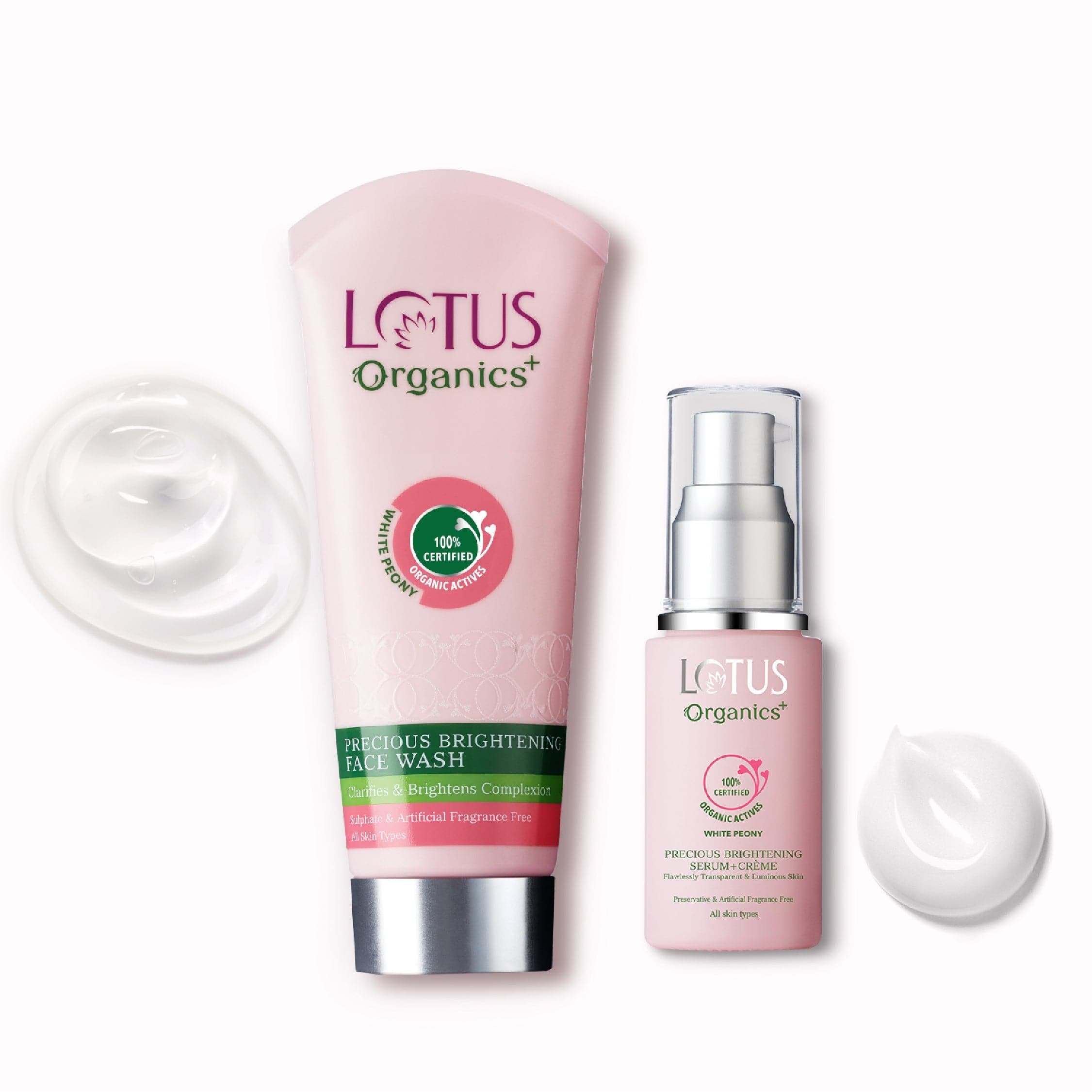 Lotus Herbals Precious Brightening Glow Essentials, 50g + 50g + 100g + 100g