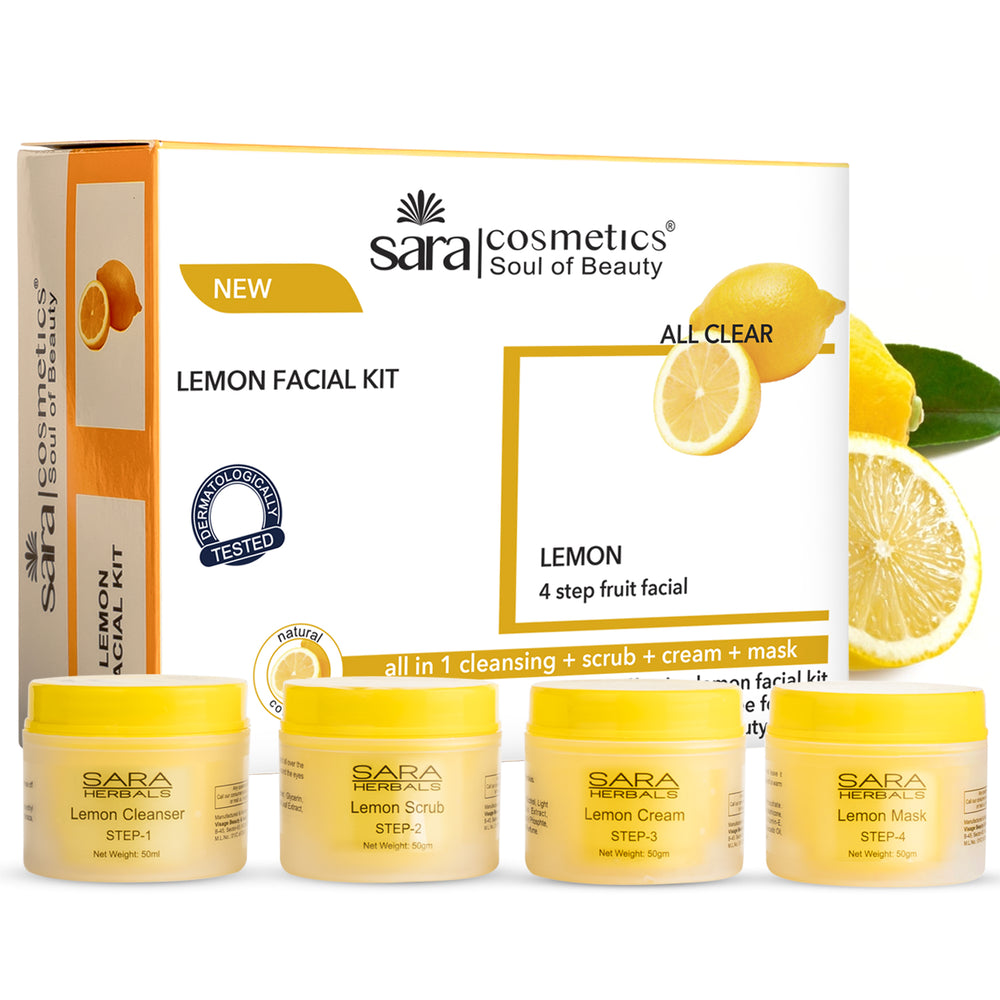 SARA LEMON FACIAL KIT, 4 X 200g - Image 3 - Buy from Indicrest