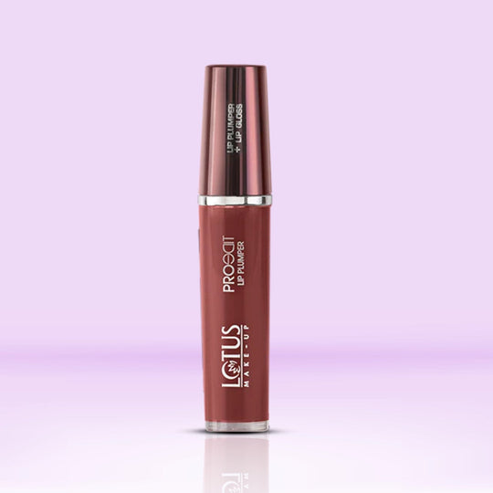 Lotus Herbals Proedit Lip Plumper + Gloss, Clearglass, 8ml